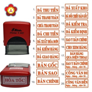 Con dấu lệnh theo mẫu khắc sẵn