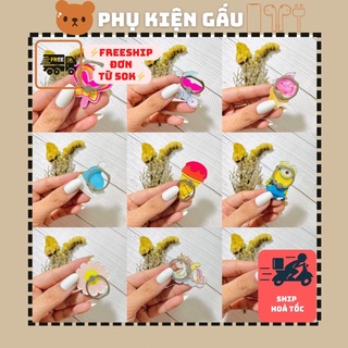 Iring móc ring đỡ điện thoại nhiều hình cute