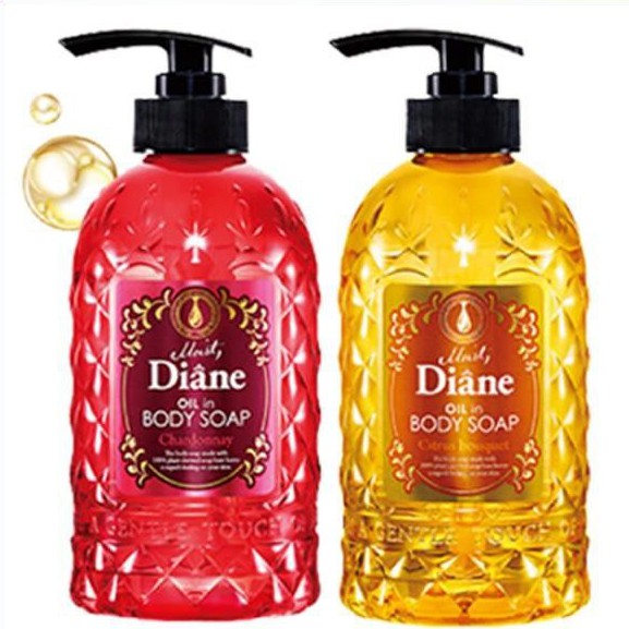 Sữa tắm dưỡng ẩm mềm da Diane Oil in Body Soap Nhật Bản 500ml