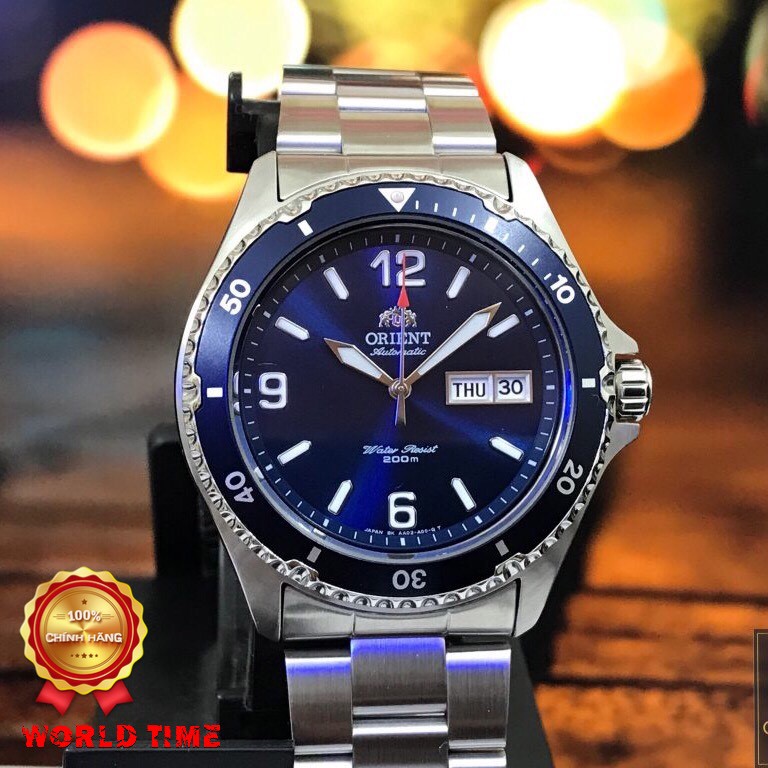 Đồng hồ Nam Orient Ray Raven II FAA02002D9  [Chính Hãng - Full Box] - Automatic - Kính Sapphire Chống xước - Chống nước