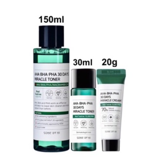 Tách Sét Toner/Kem Dưỡng Some By Mi AHA-BHA-PHA Miracle Minisize