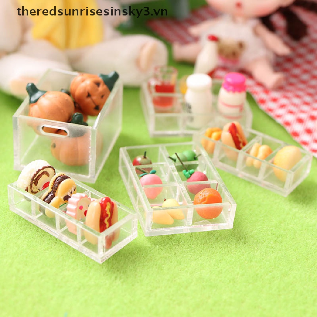 Hộp Đựng Mỹ Phẩm 4 / 6 1: 12 Cho Nhà Búp Bê