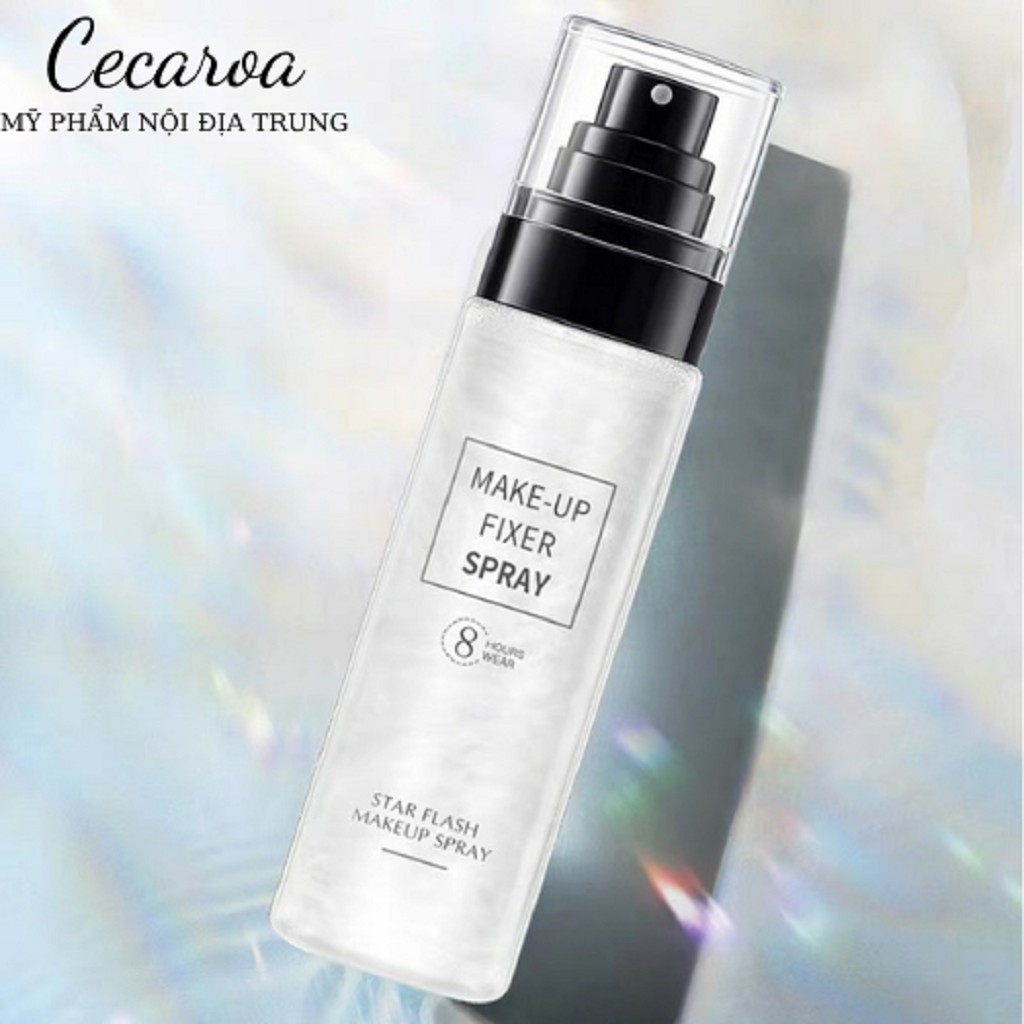 Xịt Nhũ Khóa Nền Makeup Dưỡng Ẩm Bắt Sáng Cecaroa | BigBuy360 - bigbuy360.vn
