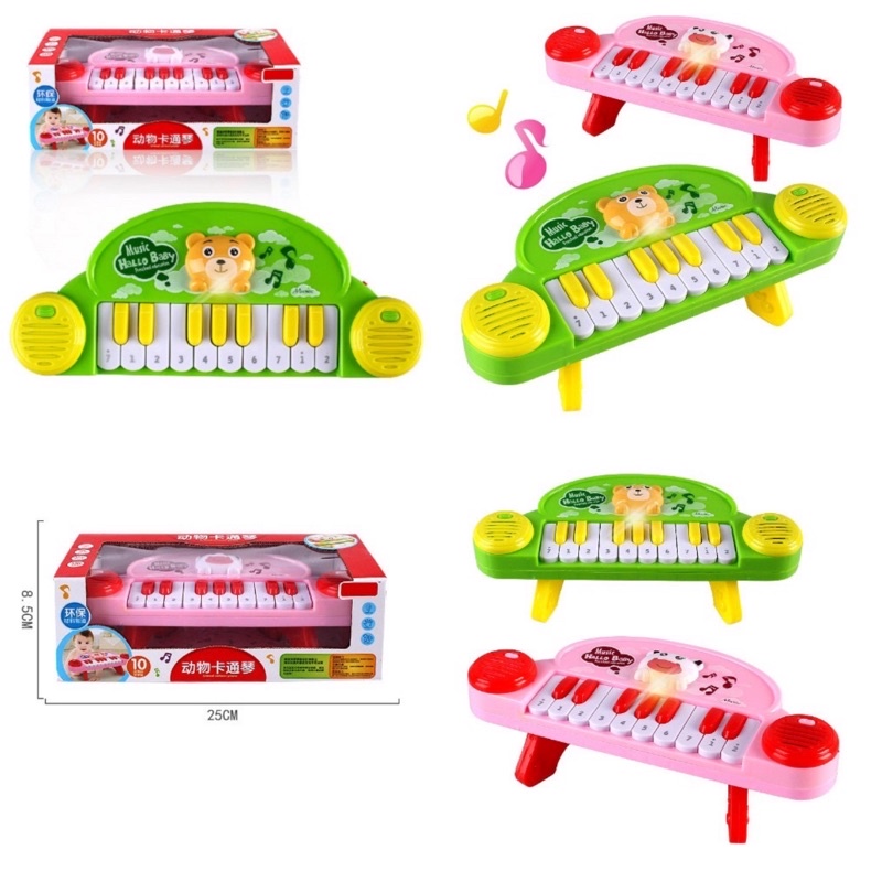 [Mã LIFEXANH03 giảm 10% đơn 500K] [Mã LIFE0503TOYS giảm 10% đơn 0Đ] Đồ chơi đàn nhựa piano đáng yêu cho bé