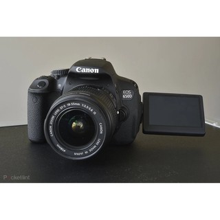 Máy ảnh Canon 650D + kit 18-55mm IS - 18.0 Megapixels - Quay Full HD - Đẹp 95%