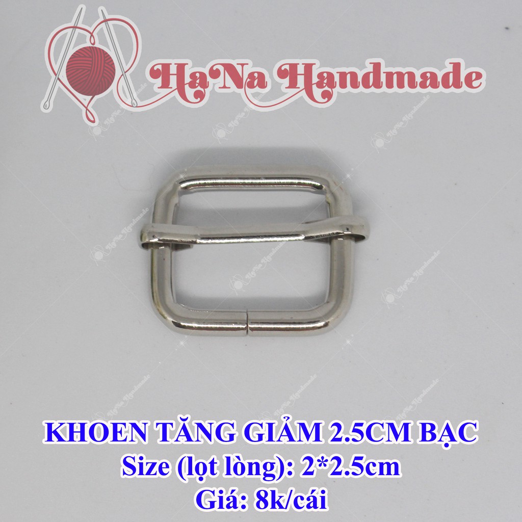 Khoen tăng giảm 2.5cm (8k/cái)