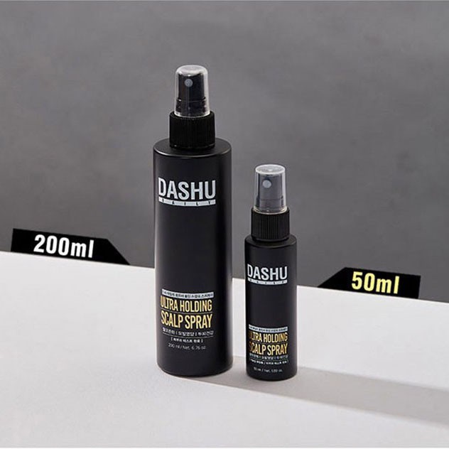 Keo xịt tạo kiểu tóc DASHU Daily Ultra Holding Scalp Spray xịt tóc giữ nếp lâu, không gây hư tổn tóc XT02