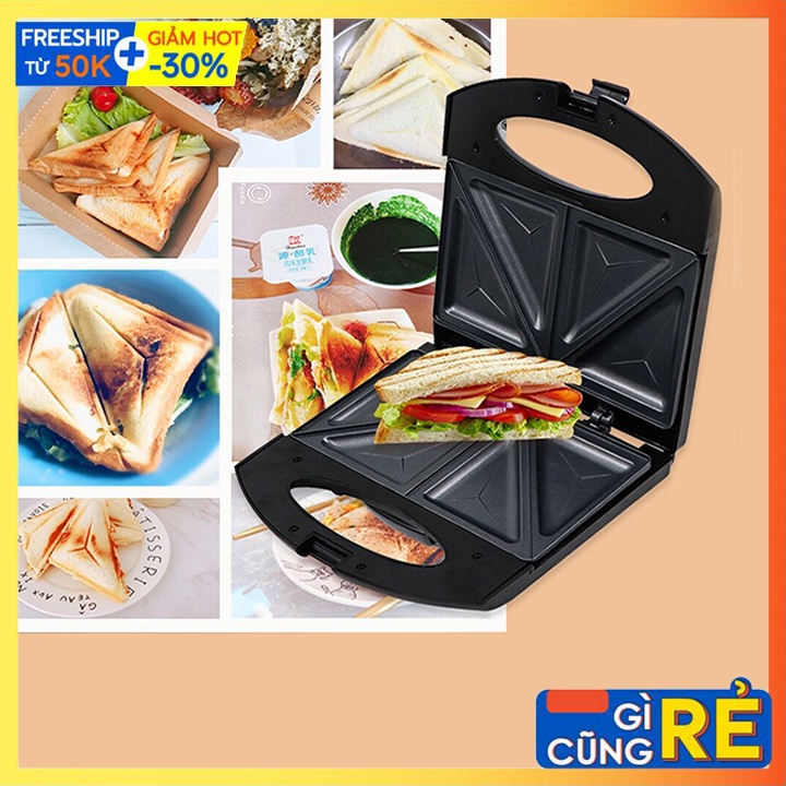 [Mã ELHADEV giảm 4% đơn 300K] Máy Nướng Bánh Mỳ SanDwich Khuôn Tam Giác HAEGER