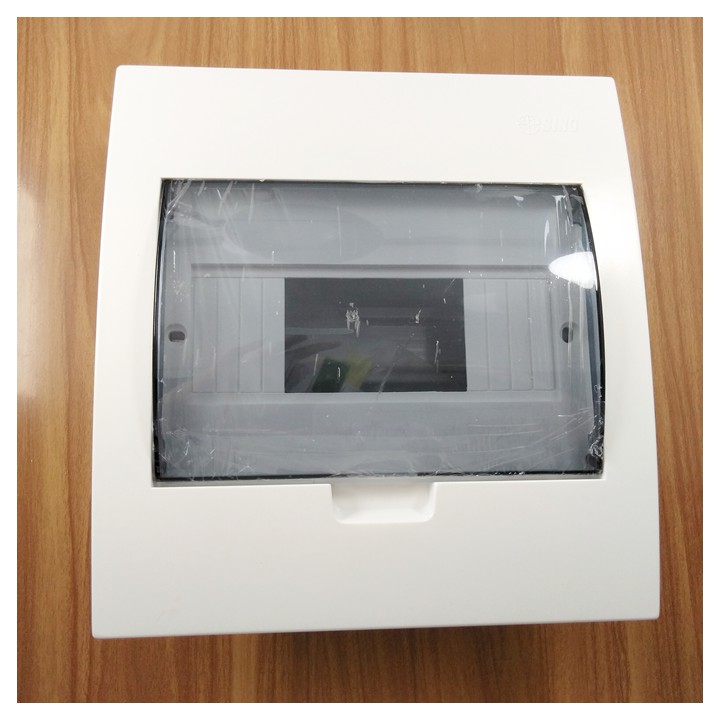 Tủ điện âm tường SINO chứa 4 - 8 Aptomat - E4FC4/8LA