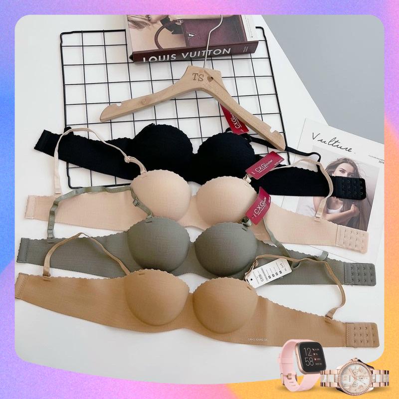 Áo ngực quả ngang ko gọng đệm dày 5cm siêu nâng