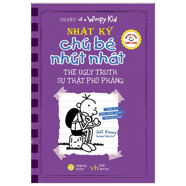 Sách - Song Ngữ Việt - Anh - Diary Of A Wimpy Kid  - Nhật Ký Chú Bé Nhút Nhát: Sự Thật Phũ Phàng - The Ugly Truth