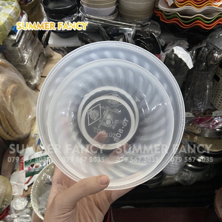 Tô nhựa 18cm size trung  bát nhựa rẻ