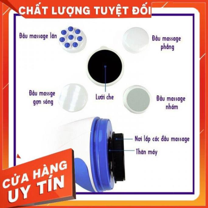 SỐC SALE [HÀNG LOẠI 1] Máy Massage Cầm Tay Relax & Spin Tone 5 Đầu A781