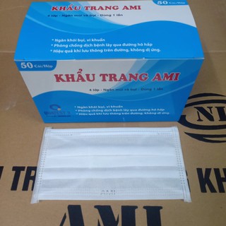 Khẩu trang kháng khuẩn 4 lớp Ami