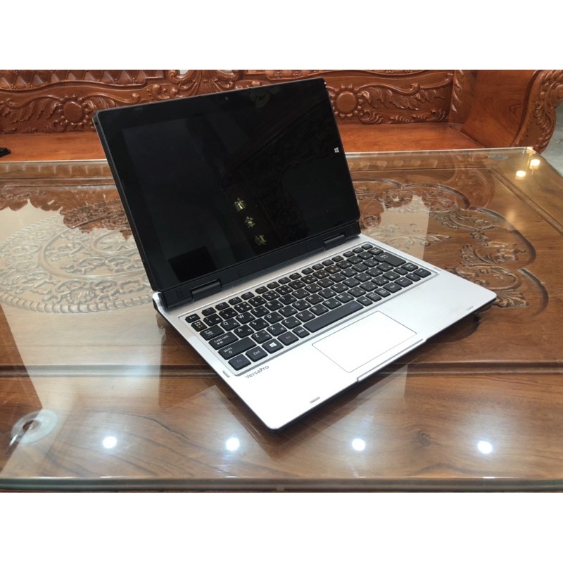 Laptop 2 trong 1 kiêm máy tính bảng NEC VersaPro VK11C Core M5-6Y54, 4gb Ram, 128gb SSD, 11.7inch Full HD IPS cảm ứng