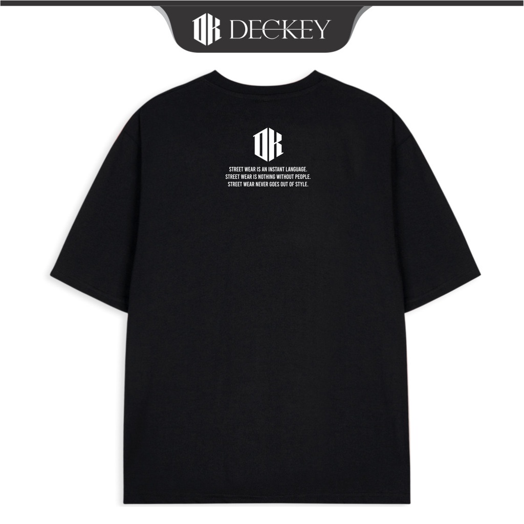 Áo Thun Cotton Unisex Nam Nữ Form Rộng Local Brand DECKEY BASIC