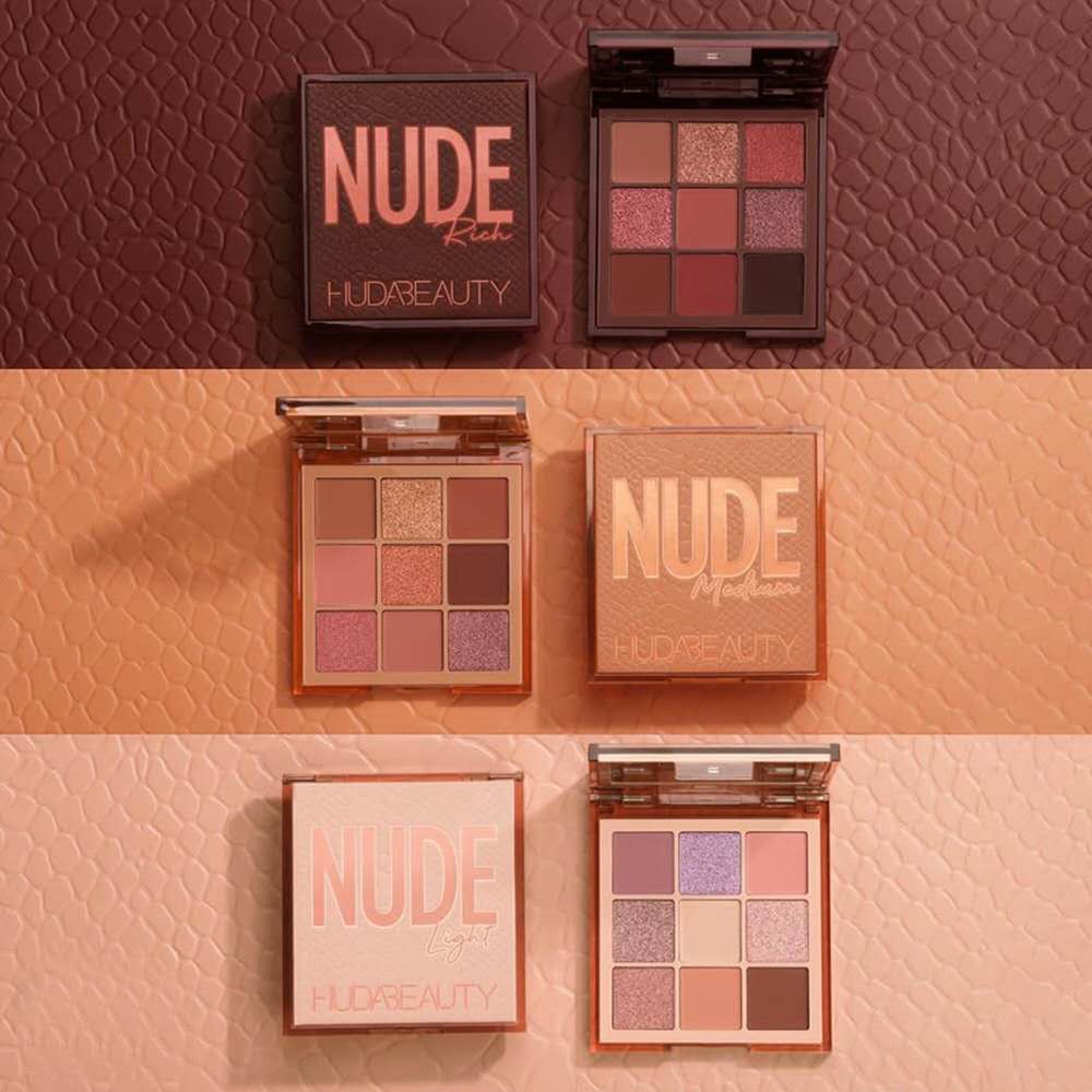 Bảng Phấn Mắt 9 Màu Nude Sắc Nude Sáng Huda | BigBuy360 - bigbuy360.vn