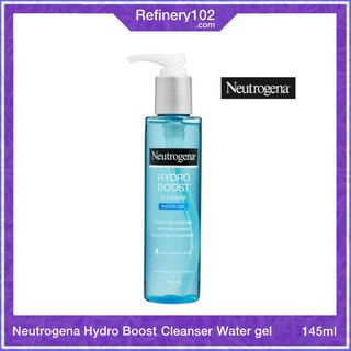 (Bill Úc) Sữa rửa mặt Neutrogena Hydro Boost Cleanser Water gel 145ml