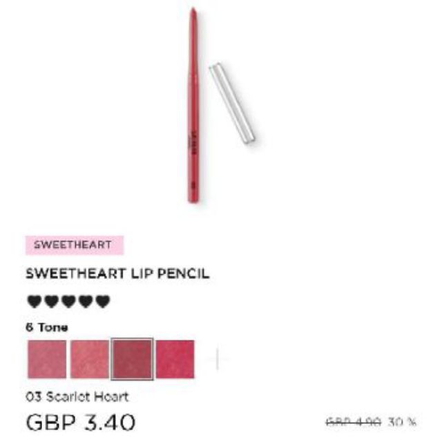 Chì kẻ môi Sweet The Art Lip Pencil 03