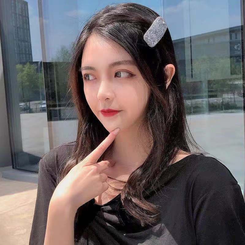 Kẹp tóc đính đá lấp lánh Hàn Quốc, phụ kiện tóc nữ tính