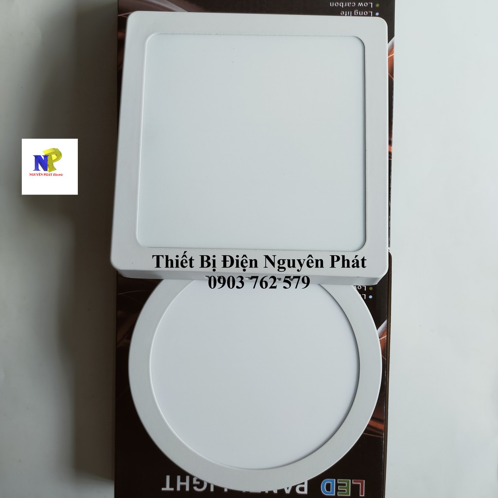 Đèn LED Ốp Trần 12w Tròn/Vuông Siêu Sáng - Tiết Kiệm Điện Năng