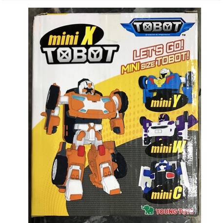 Đồ Chơi Robot Biến Hình Tobot Chính Hãng Young Toys - Tobot MINI X 8801198010206