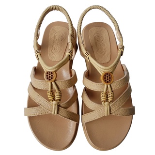 Giày sandal nữ da bò BIGGBEN HKD105