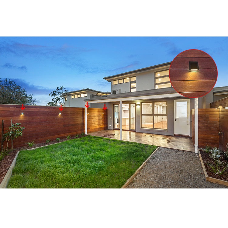 Đèn Led Ip65 3W Gắn Tường Chống Nước Có Thể Điều Chỉnh Trang Trí Hành Lang Phòng Ngủ Ngoài Trời