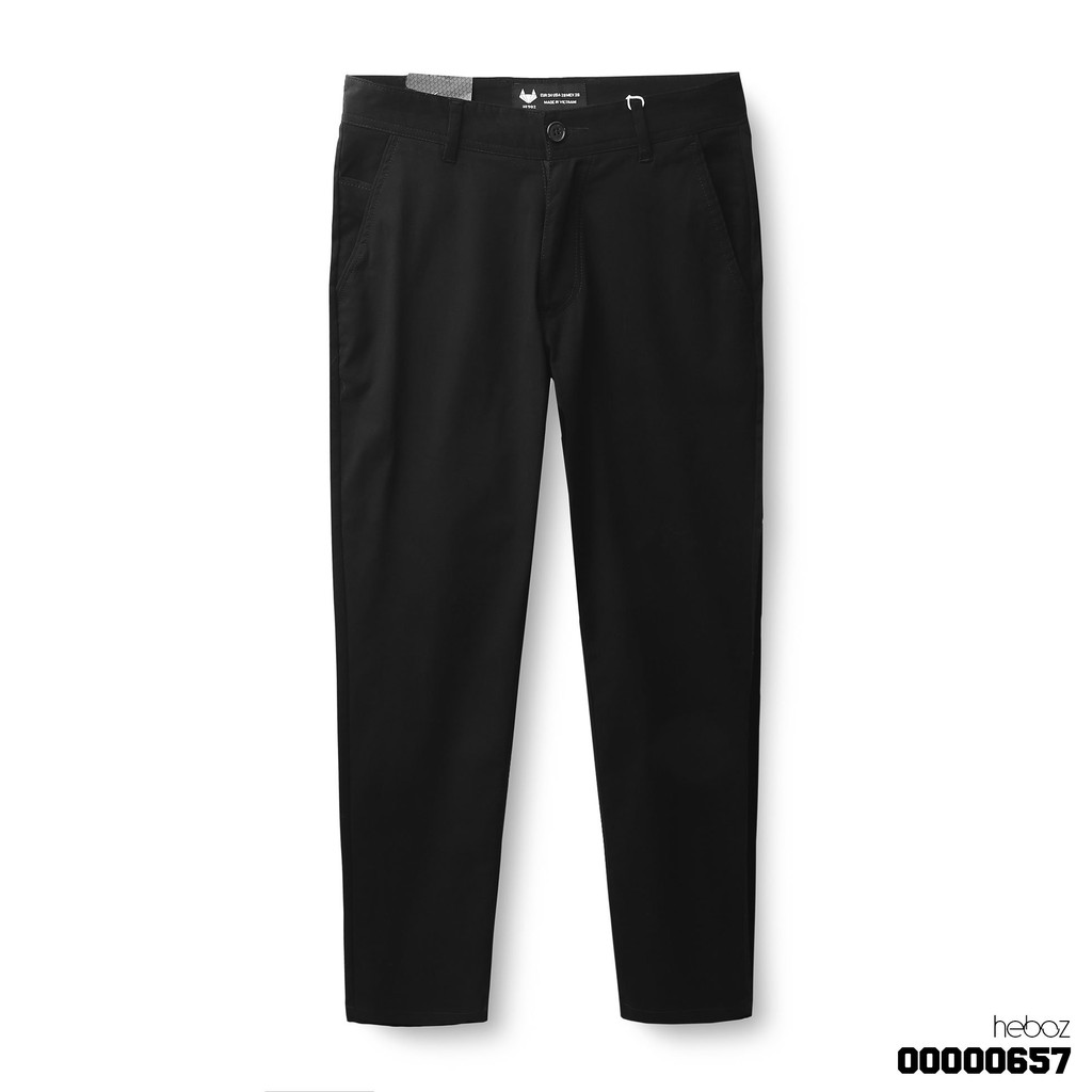 Quần kaki nam - HEBOZ - Quần kaki Heboz túi nhỏ 4M vải kaki co giãn nhẹ-00000657