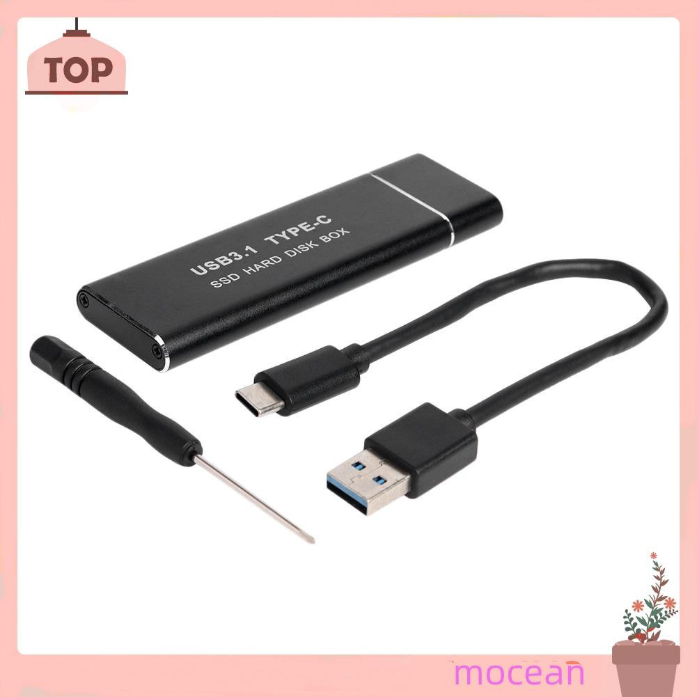 Hộp Ổ Cứng Ngoài Mocean Usb Type C M.2 Ssd Nvme Pcie Sata M / B Ốp | BigBuy360 - bigbuy360.vn