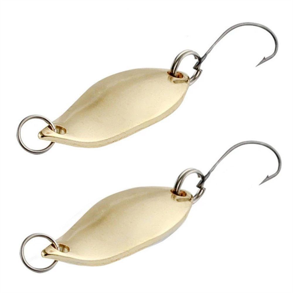 Mồi Câu Cá Giả Bằng Kim Loại Cứng Kèm Móc Câu VANES1