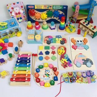 Đồ chơi tư duy phát triển kỹ năng cho bé từ 1-4 tuổi