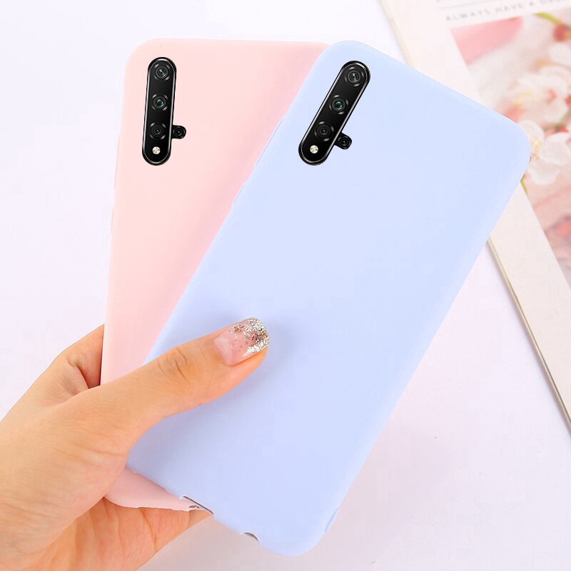 Ốp điện thoại màu nhám nhiều mẫu mã cho Huawei Nova 5T 5 Pro 5i Pro