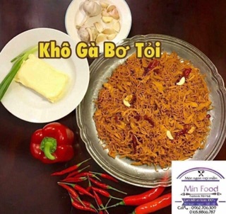 Khô gà bơ tỏi