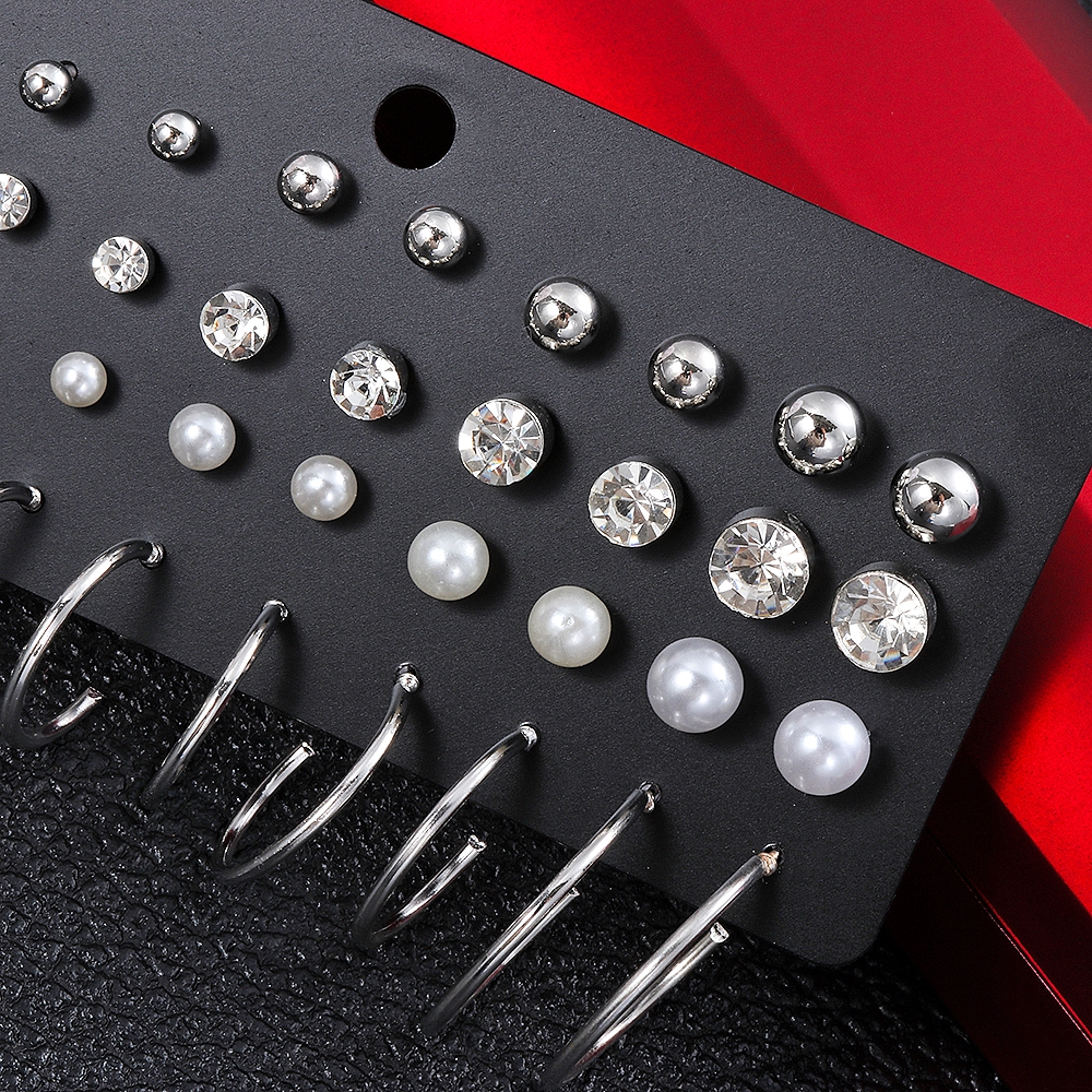 Bộ Khuyên Tai Kiểu Dáng Tối Giản Cho Nữ