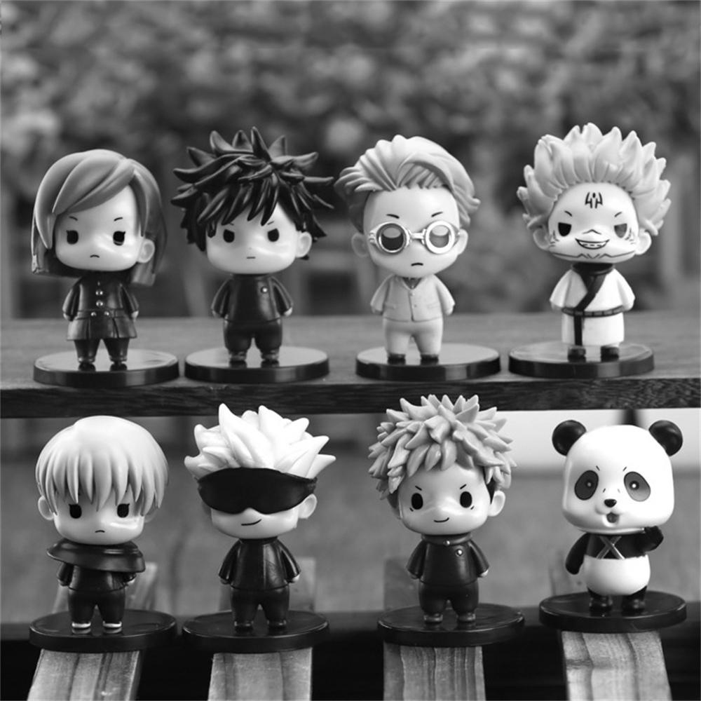 Set 8 Mô Hình Nhân Vật Phim Hoạt Hình DANILO Jujutsu Kaisen