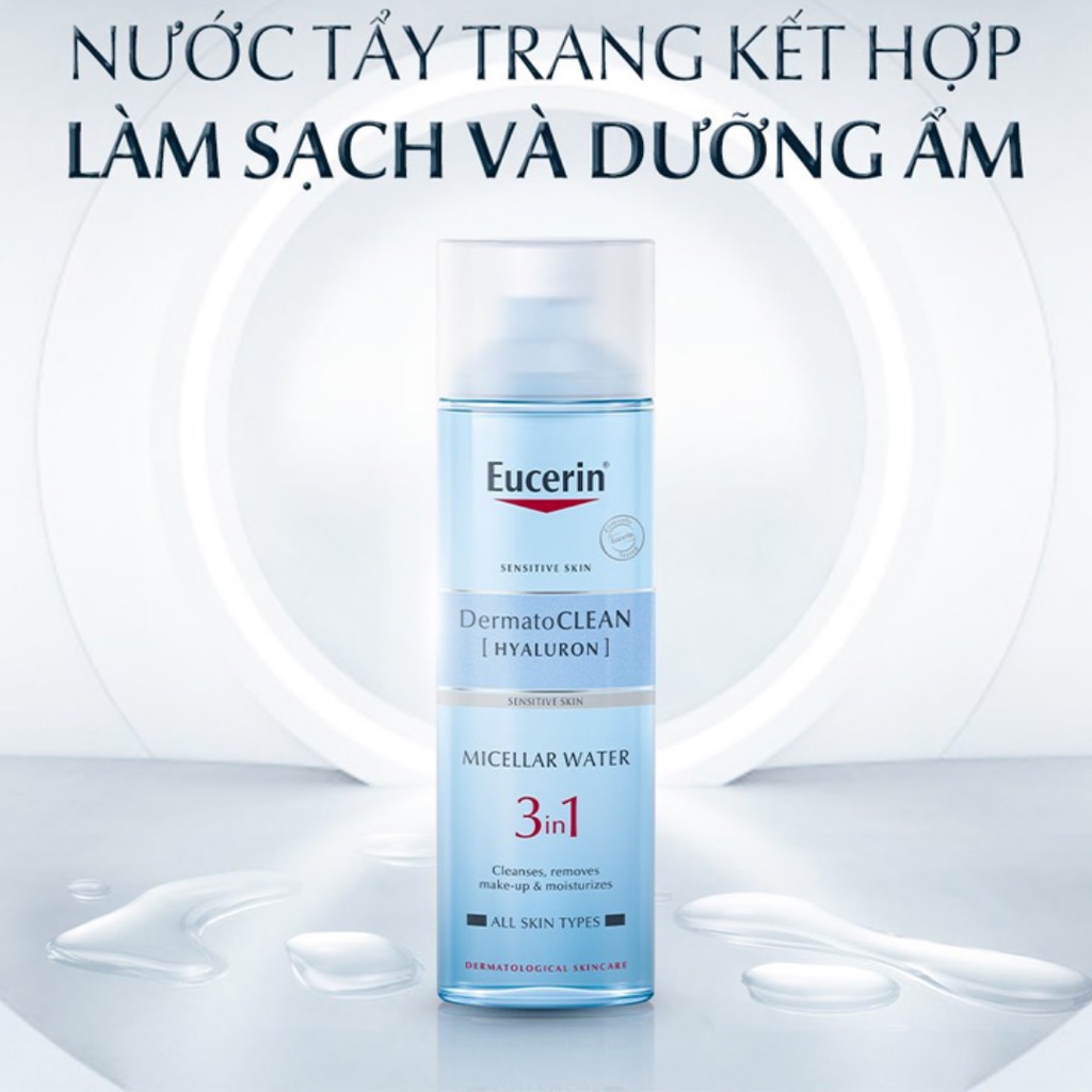 Nước Tẩy Trang Eucerin Dịu Nhẹ Cấp Ẩm 400ml