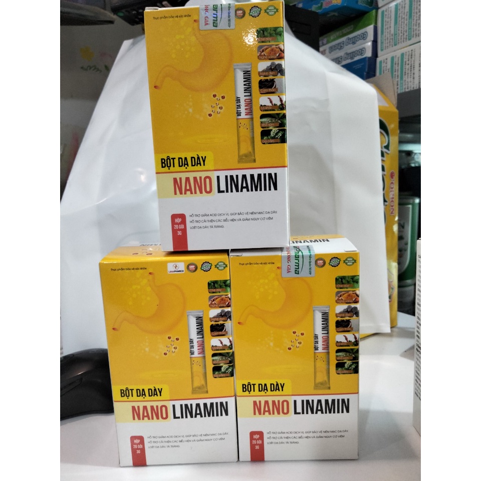 BỘT DẠ DÀY NANO LINAMIN - HỖ TRỢ GIẢM ACID DỊCH VỊ