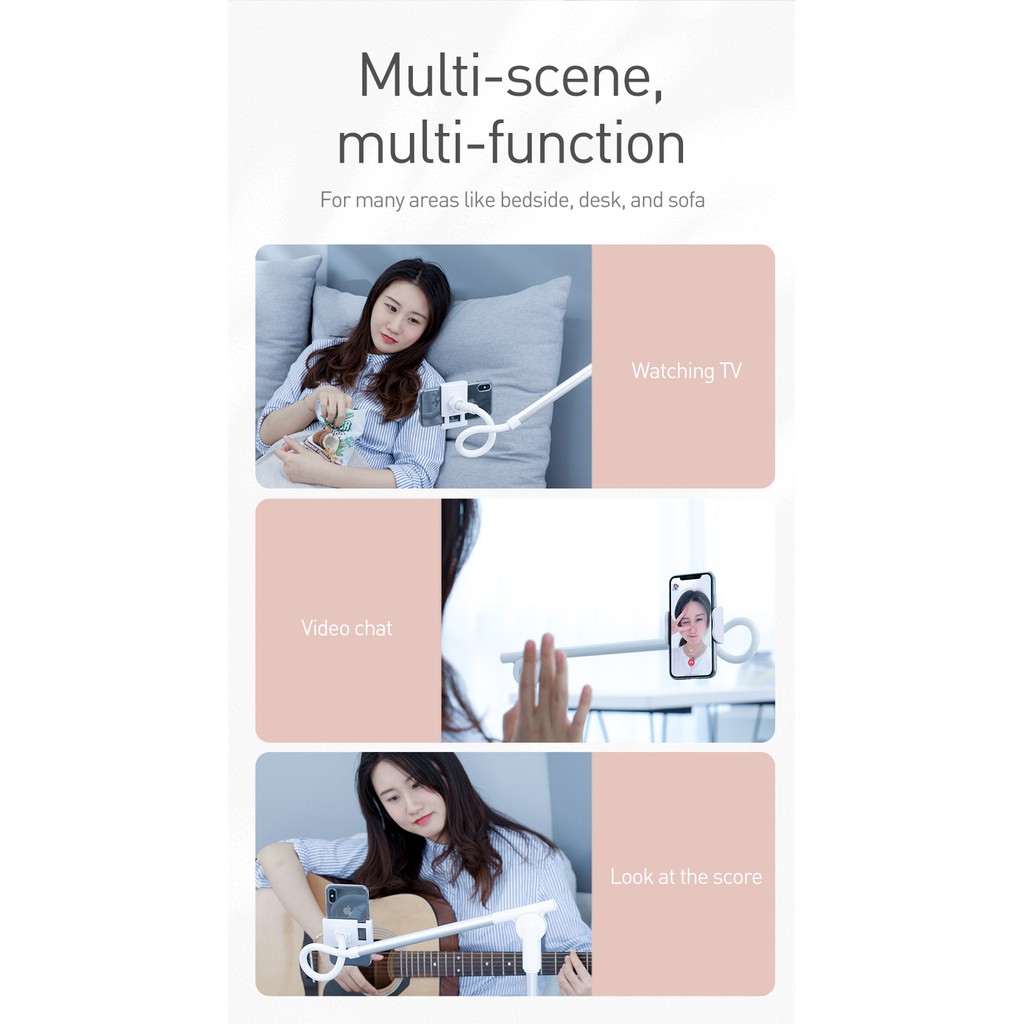 Kẹp điện thoại đa năng thích hợp cho mọi nơi trong phòng - Baseus Phone Holder | BigBuy360 - bigbuy360.vn