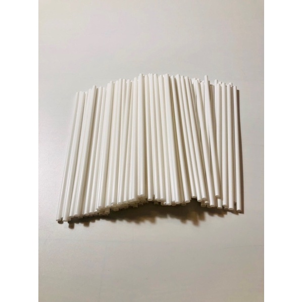 100 ống hút trắng phi 6