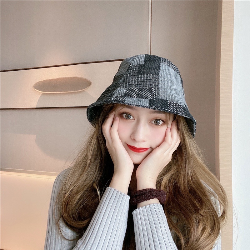 Mũ bucket thời trang KOMI nón tai bèo denim vành cụp nam nữ phong cách năng động