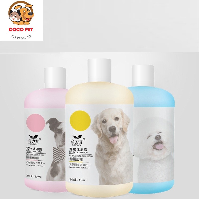 Sữa Tắm Cho Chó Mèo DORRIKEY 510ml Hương Thơm Tự Nhiên, Ngăn Ngừa Vi Khuẩn Và Dưỡng Ẩm