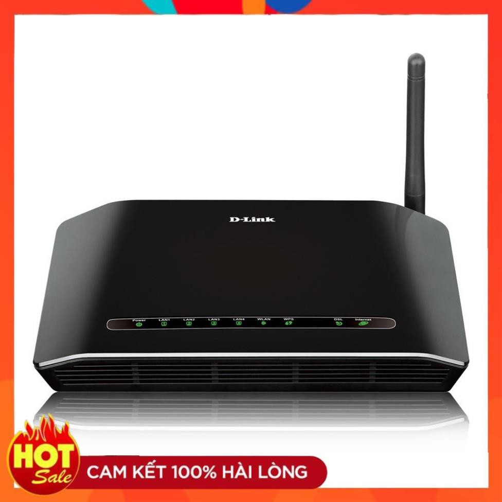 [Chính Hãng] Bộ phát Wifi D-Link DSL-2730E- Moderm wifi Dlink DSL 2730E hàng chính hãng D-Link