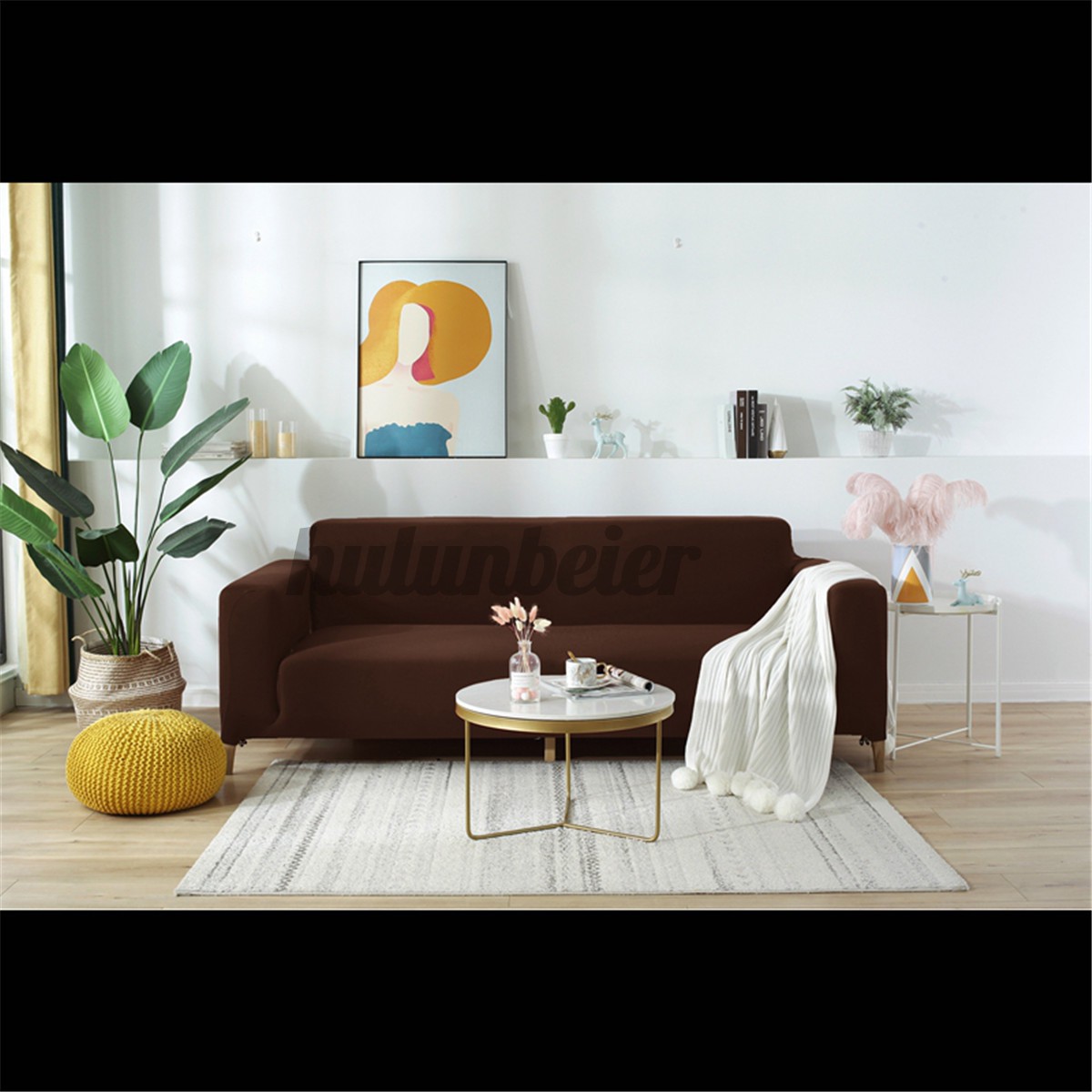 Bọc Ghế Sofa Vải Lụa 2 Chỗ