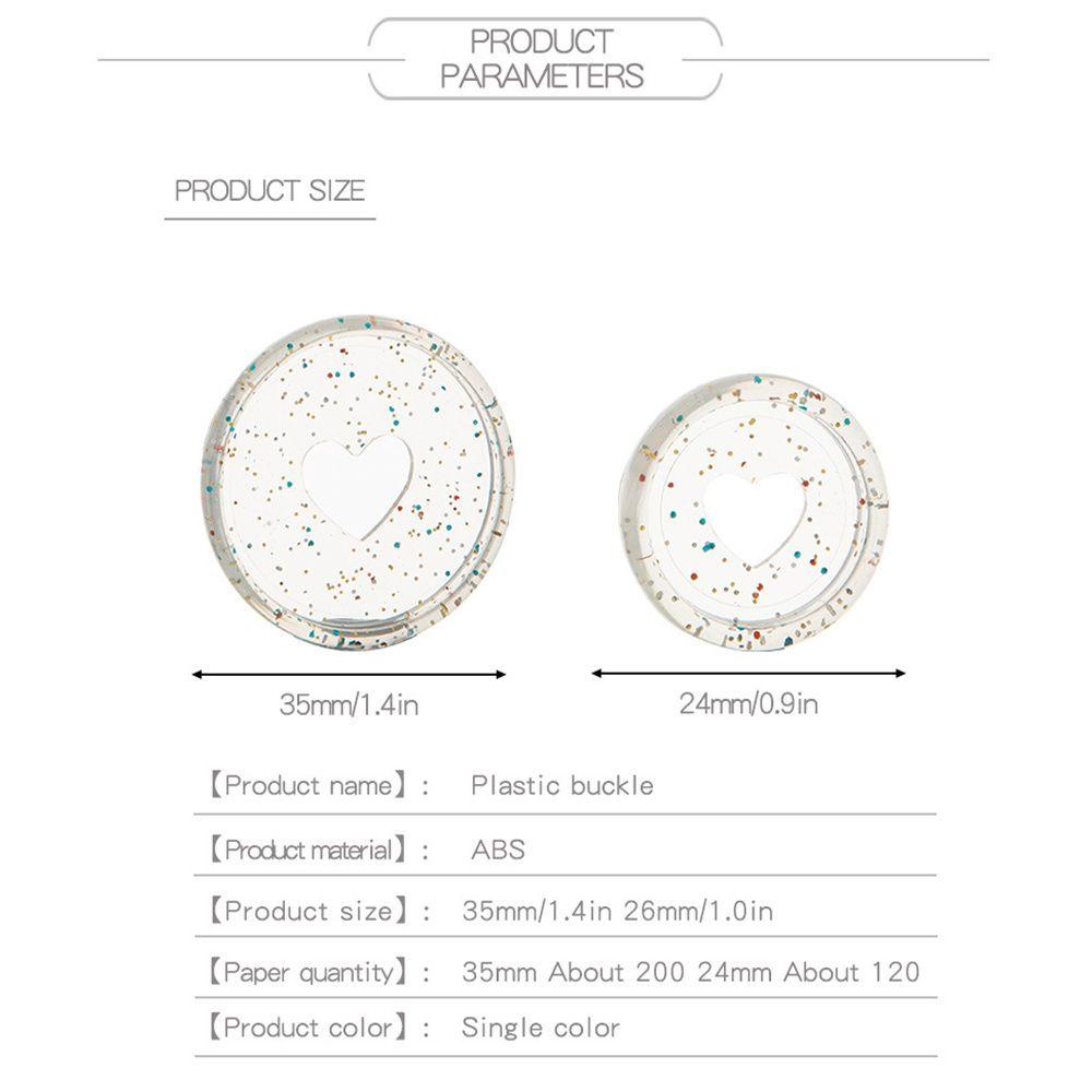 Set 10 Móc Khóa Hình Trái Tim Xinh Xắn