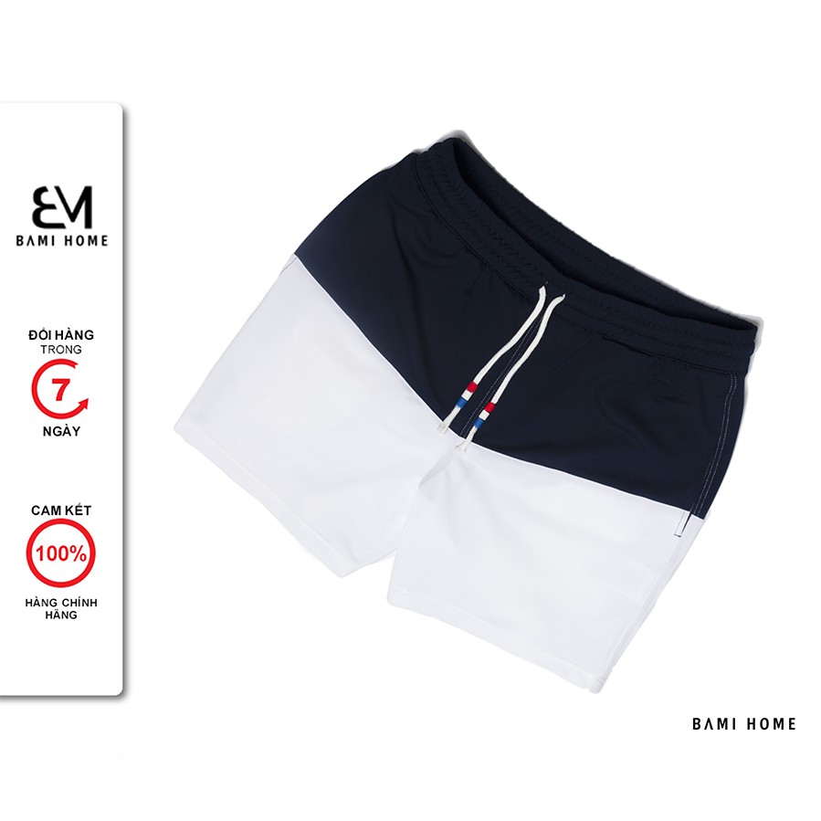 Quần short nam có túi cao cấp BAMIHOME đùi bơi mau khô thoáng khí có dây rút QB-03 | BigBuy360 - bigbuy360.vn