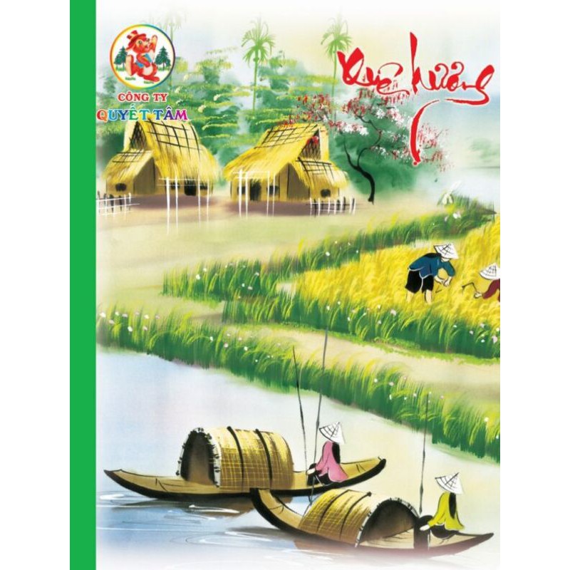 Tập 96tr giá rẻ Quê Hương giấy mỏng