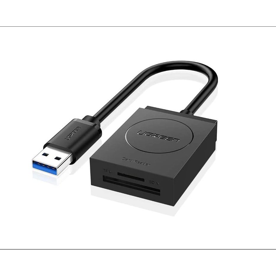 Đầu đọc thẻ USB 3.0 Card Reader Hỗ trợ thẻ TF và SD UGREEN 20250