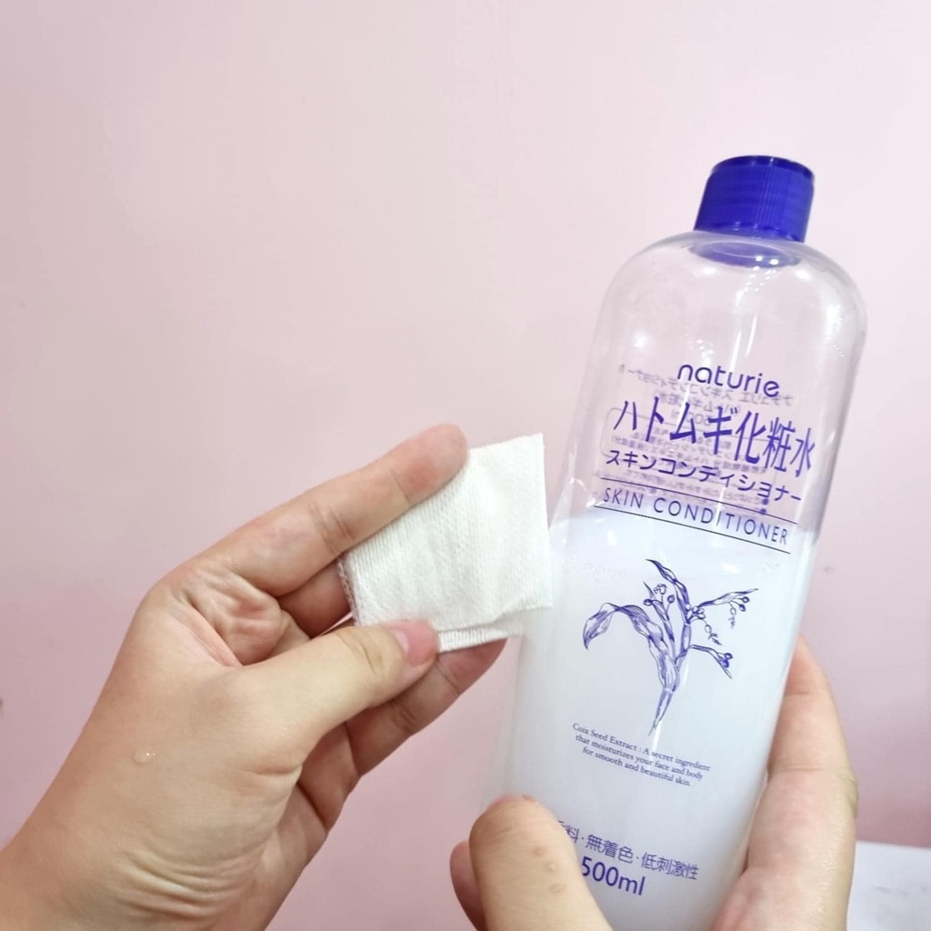 Toner Naturie Hatomugi Skin conditioner (Lotion ý dĩ) Chính Hãng