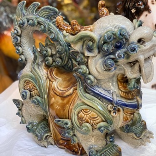 (Freeship) NGHÊ PHONG THỦY GỐM SỨ BÁT TRÀNG HÀNG NGHỆ NHÂN CAO CẤP NHẤT THỊ TRƯỜNG 45*30cm